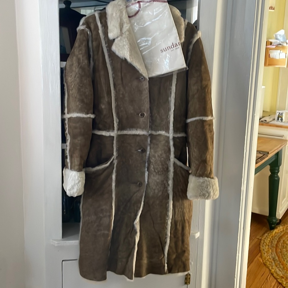 NWT.. Rare .. Sundance Jackets & Coats | Sundance Catalog Shearling Coat
